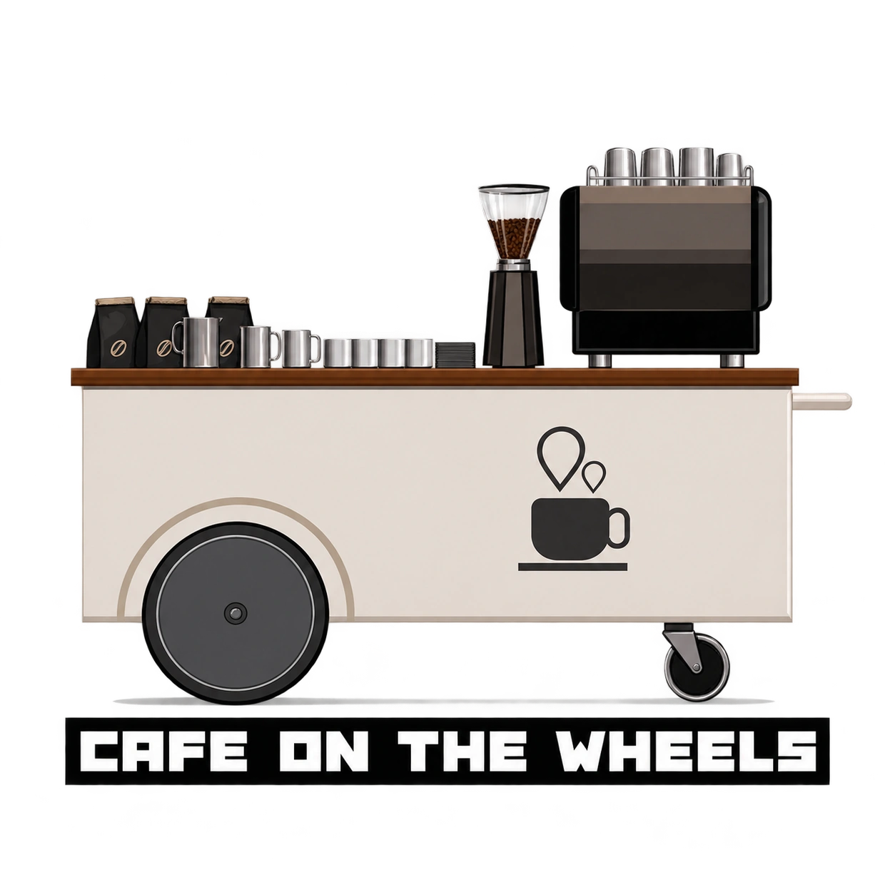 Cafe on the Wheels | Mobile Coffee Cart Hire Sydney & Australia