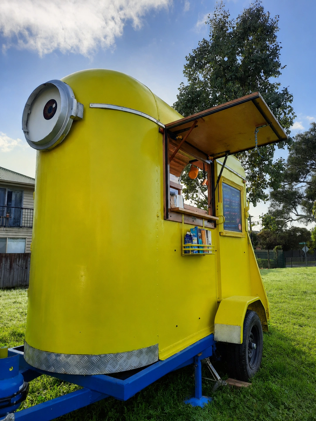 The Mini Bean coffee trailer
