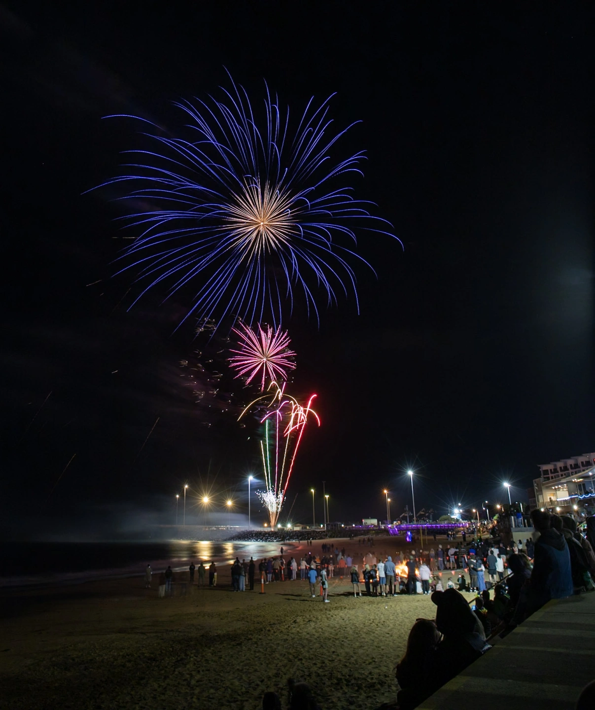 Custom fireworks display for festivals and community events Tasmania