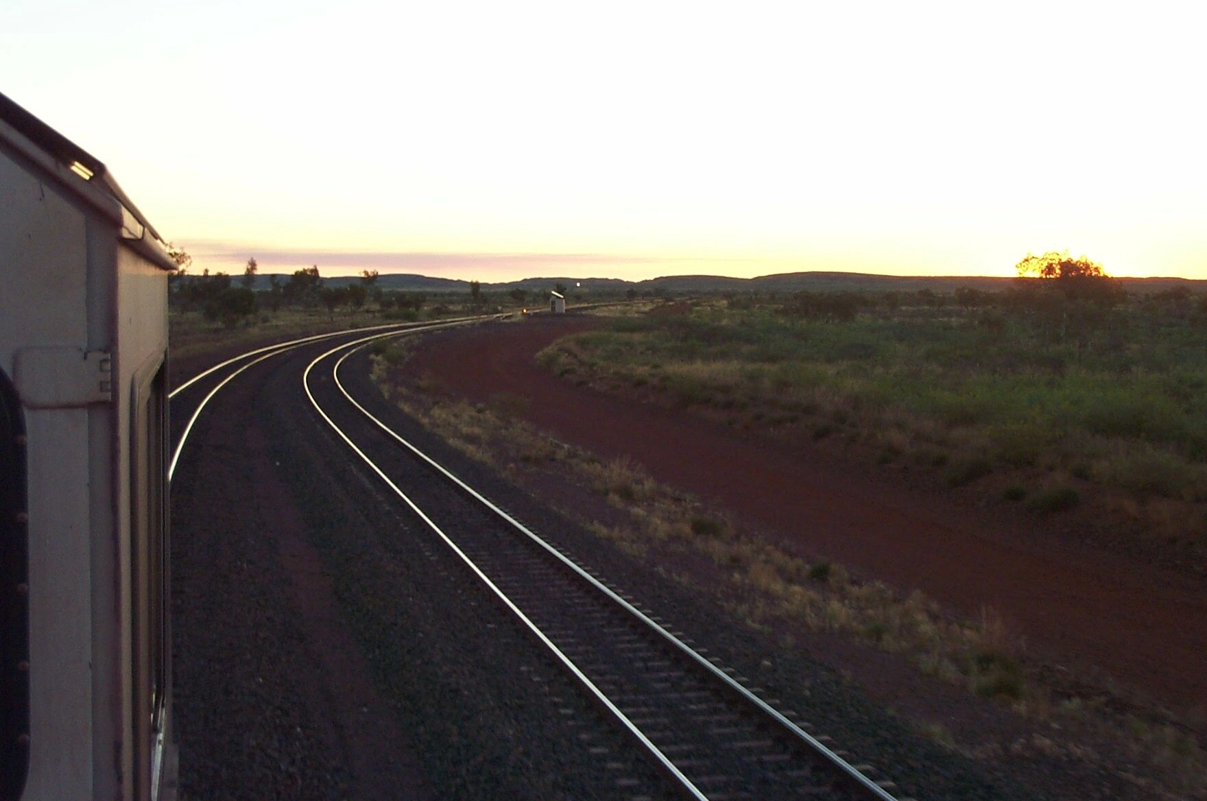 Goldsworthy Passing Loop at Sunset.jpg