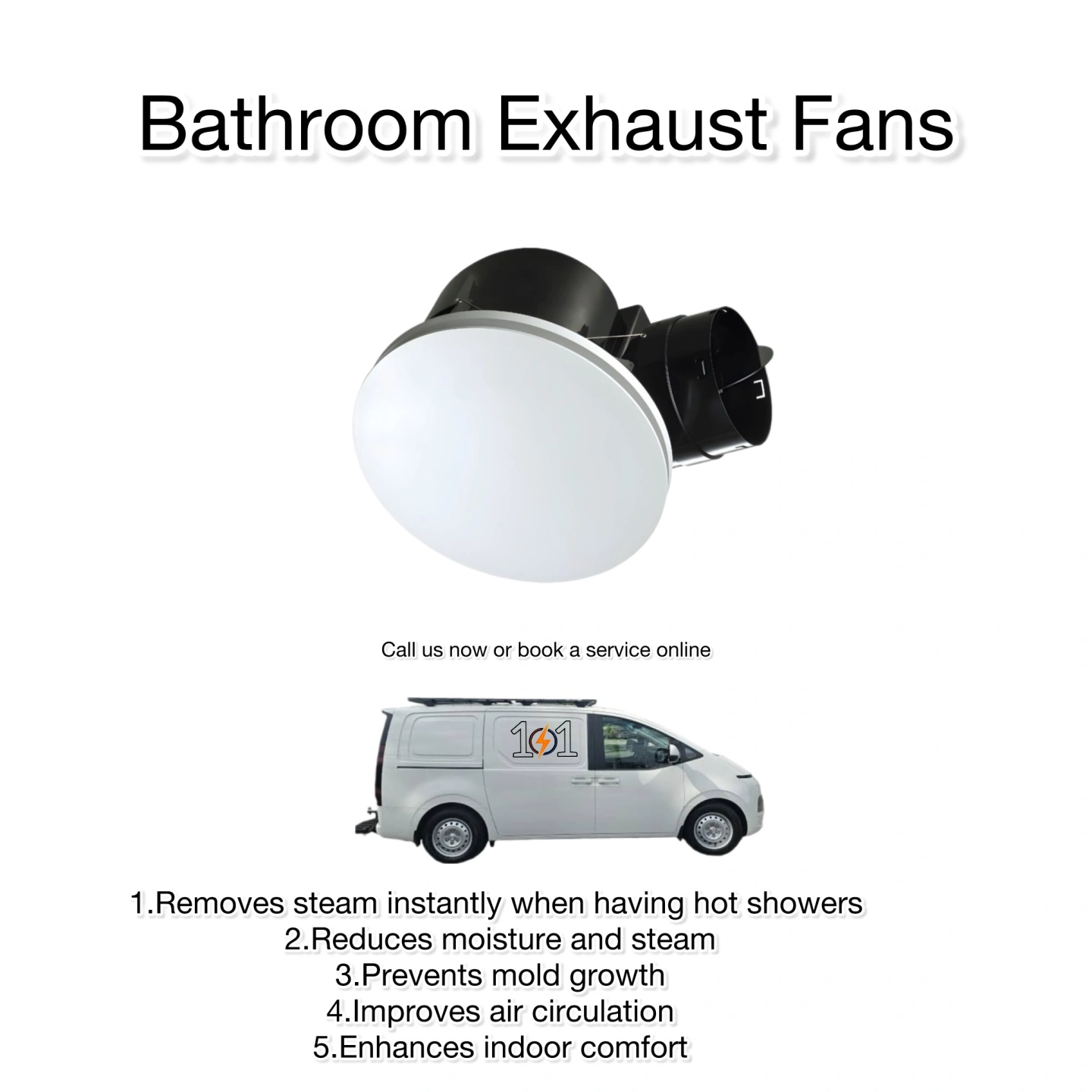 September 2025 exclusive installation "sale" bathroom exhaust fans