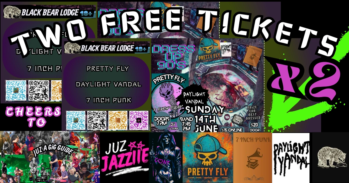 Norty 90's Night Guest List Give-Away