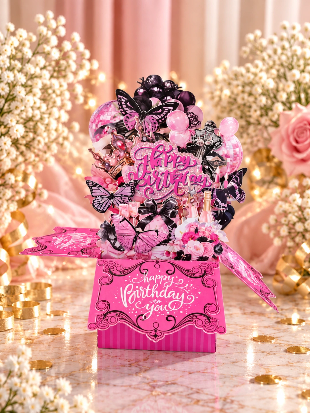 Pinkbox pinkwriting blk butterflies.png