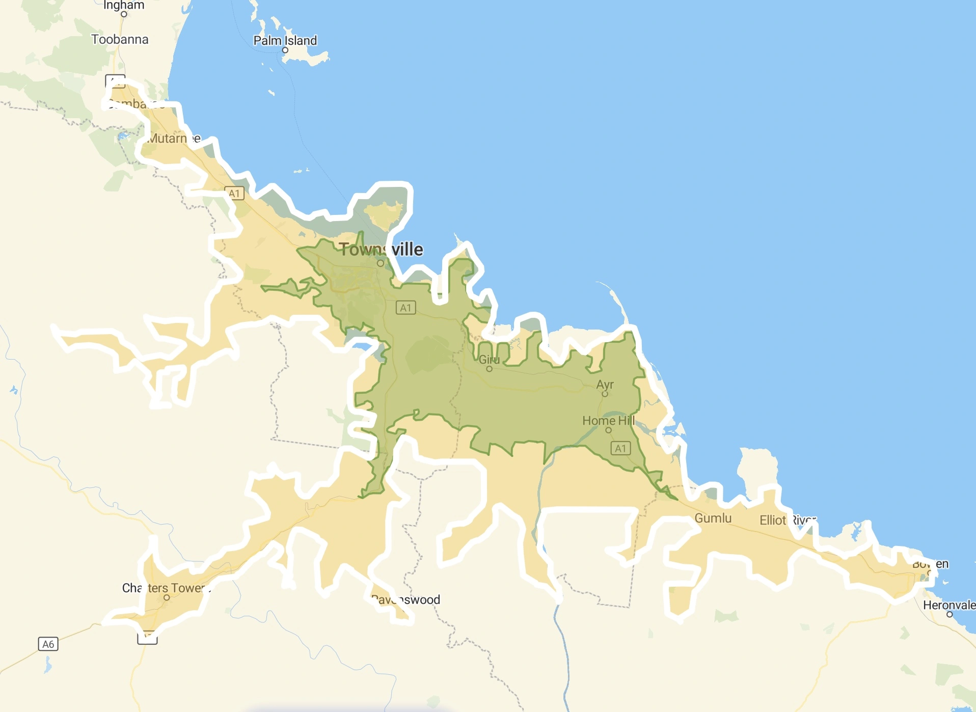 Hinchinbrook Region & Charters Towers