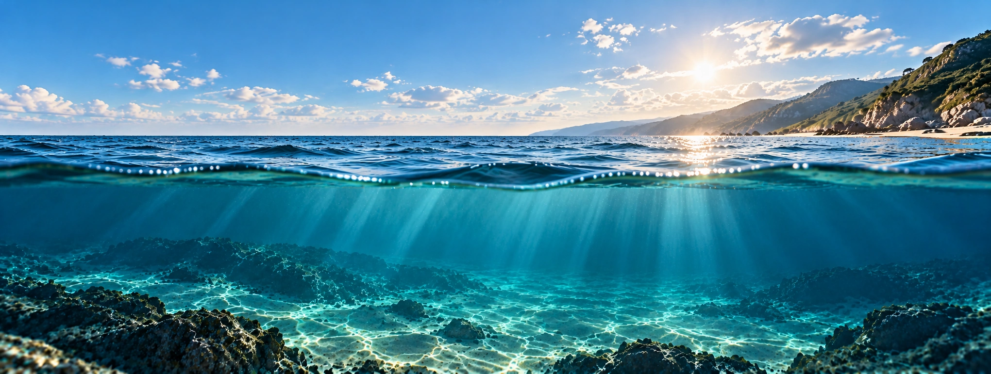 Sunlit Over-Under Coastal Seascape.png