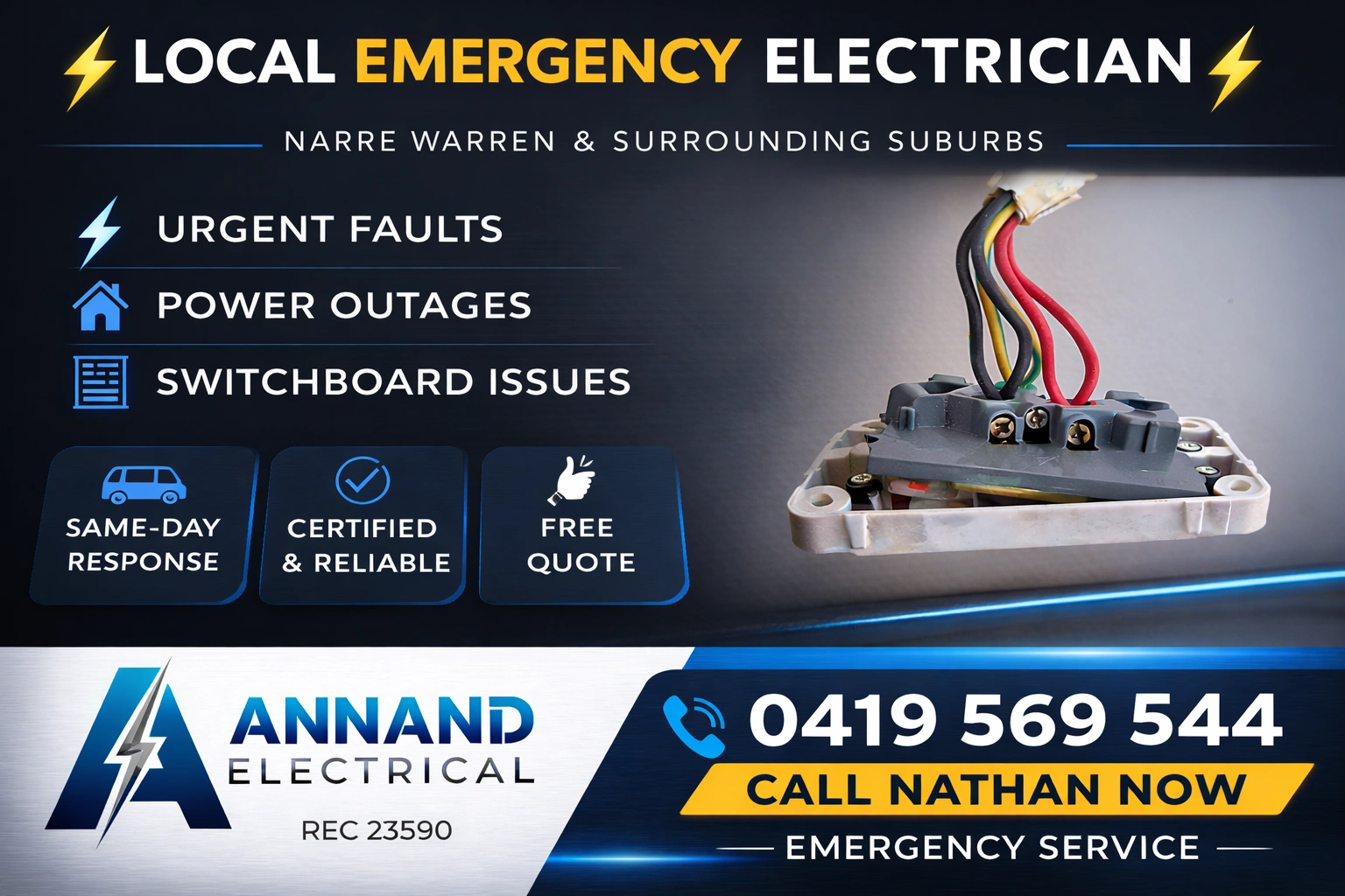 CALL NOW – 0419 569 544