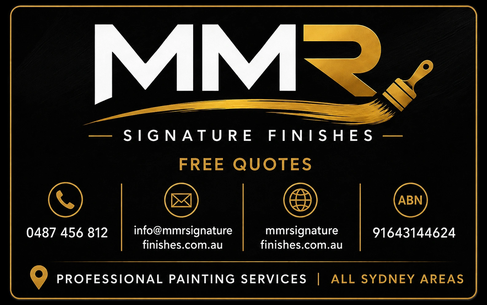 MMR Signature Finishes