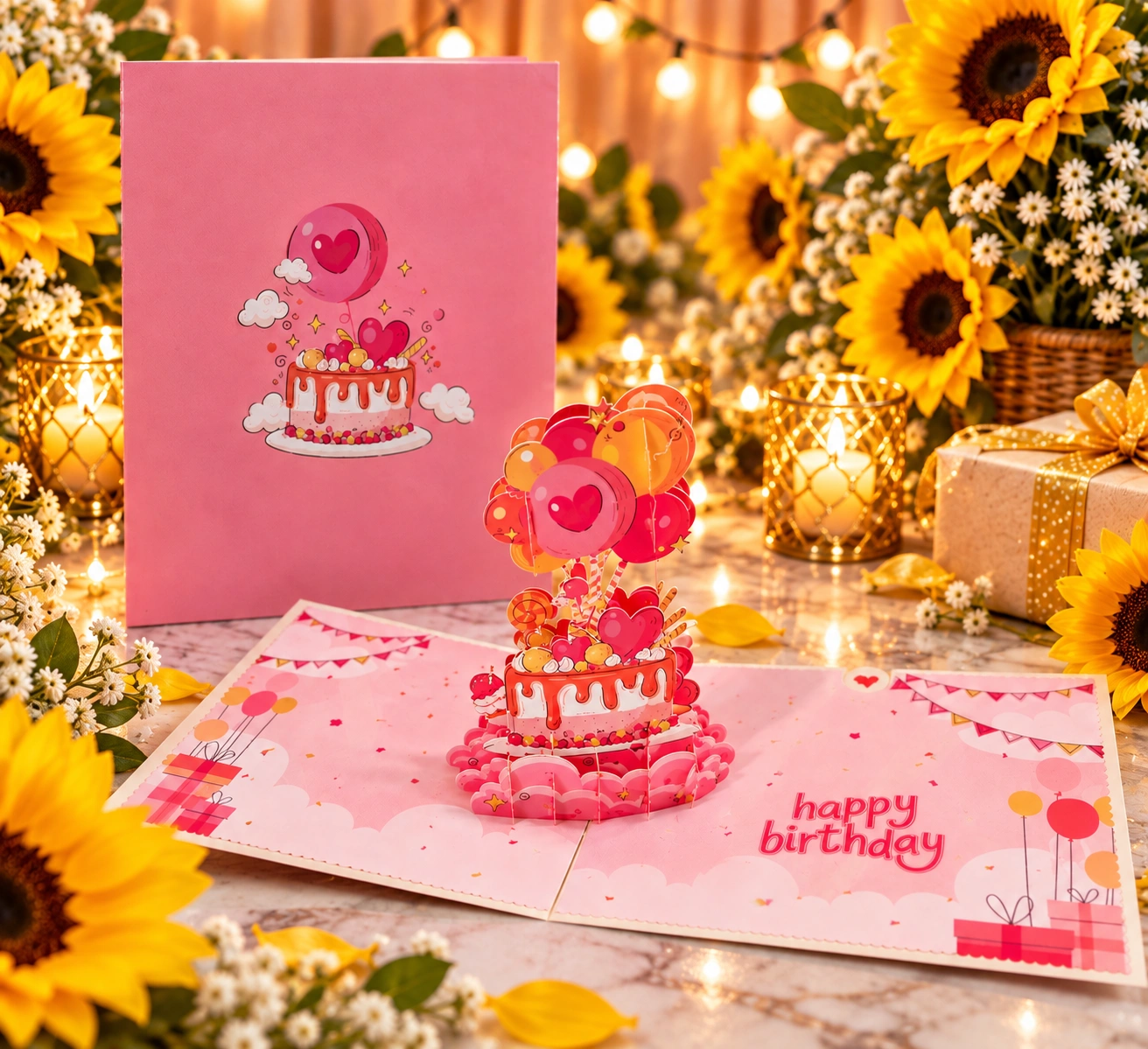 pink card cakewith balloons on it.png