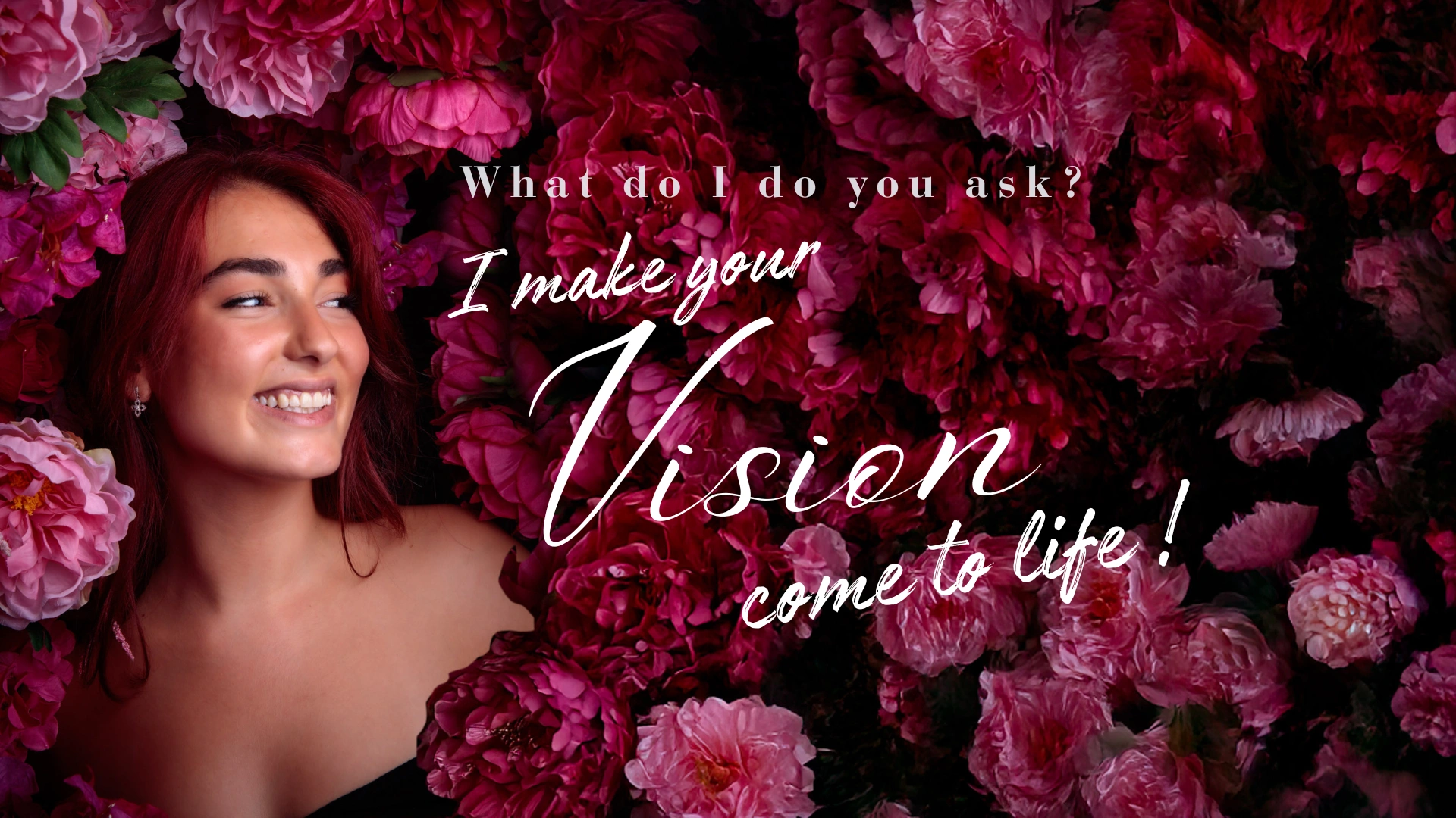Unfortunately Flowers don't last forever, so let's make the most of their beauty! Let me elevate your event and create something memorable...