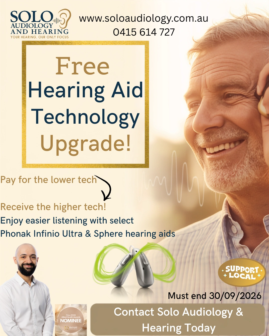Pay for the lower tech Receive the higher tech! Easier listening in noise with Phonak Infinio Ultra hearing aids.png