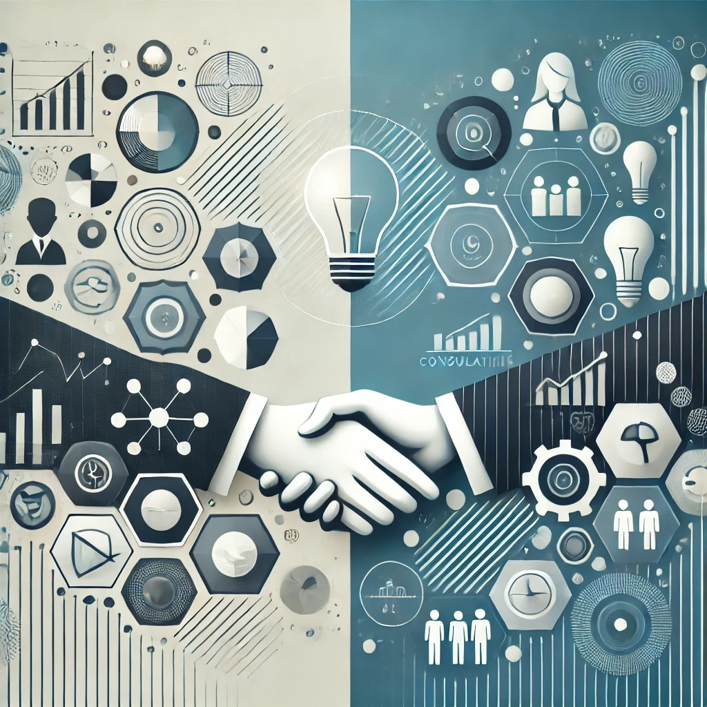 DALL·E 2024-11-25 15.54.29 - A professional and modern wallpaper design for consultation services. The image features abstract geometric patterns in calming shades of blue, white,.webp