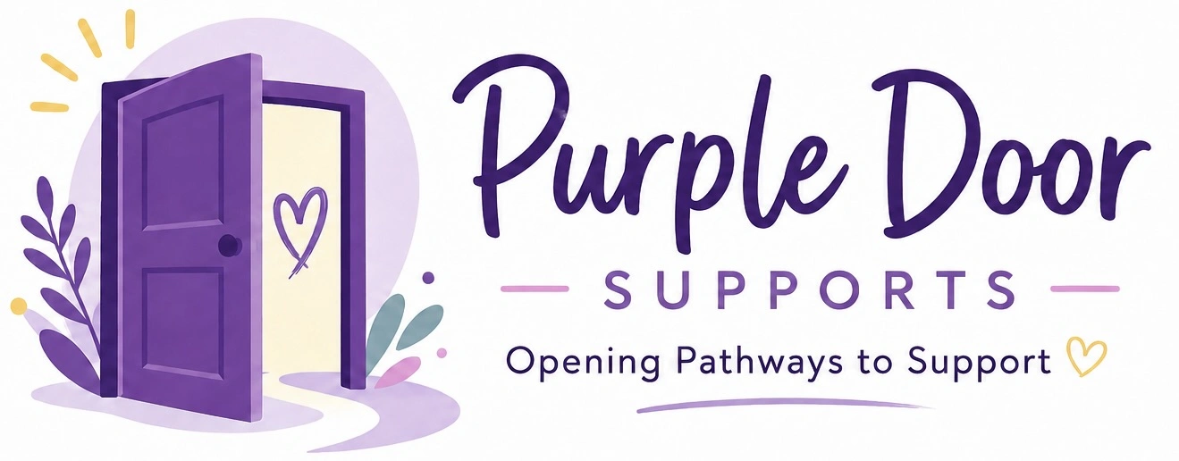 Purple Door Supports