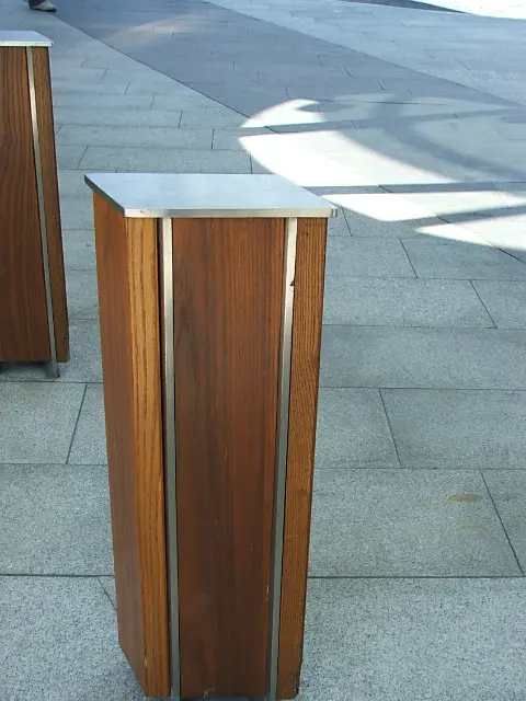 Canberra airport bollards.JPG