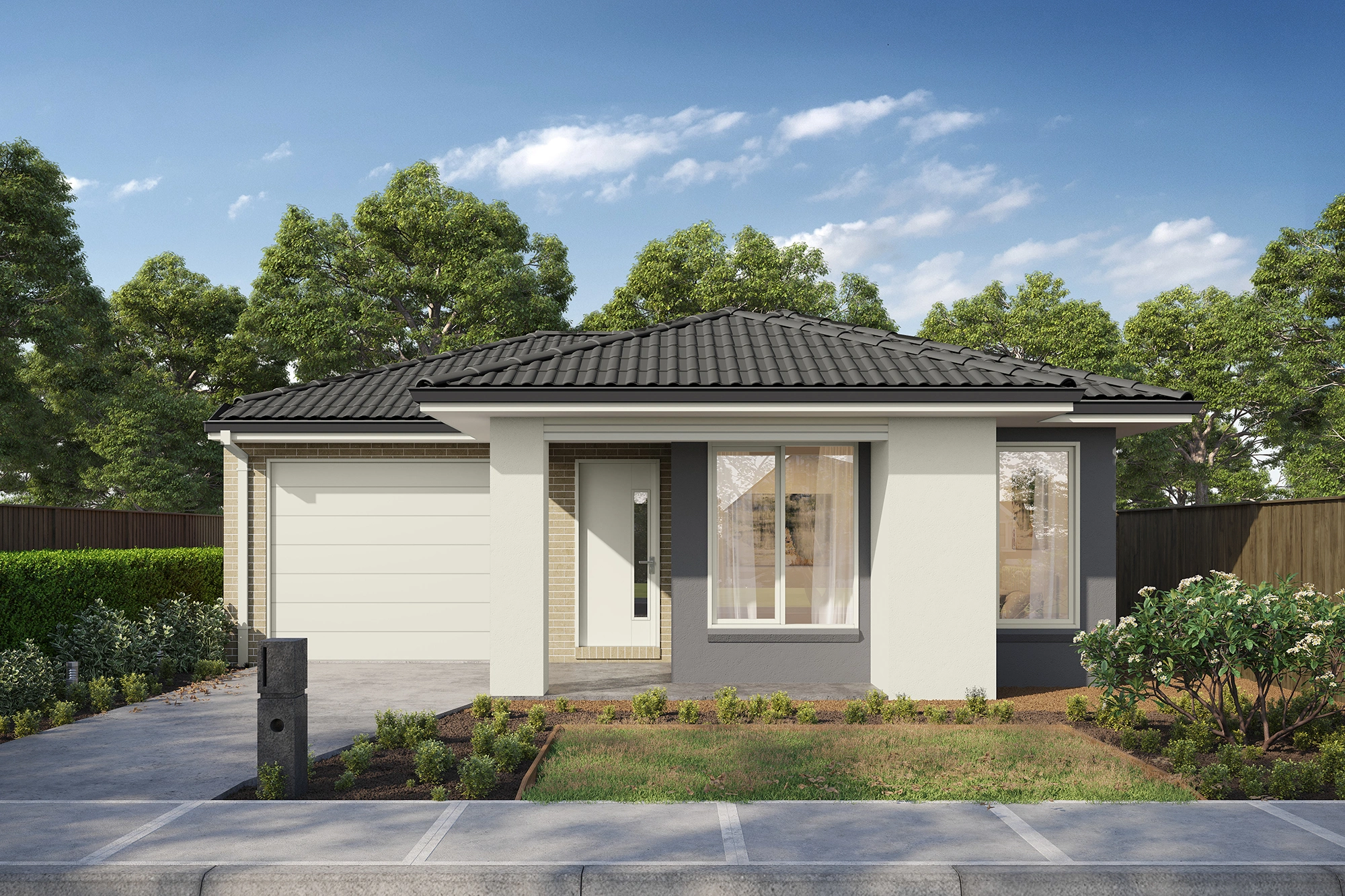 10.5m Chicago facade single garage Vacation Breeze.jpg