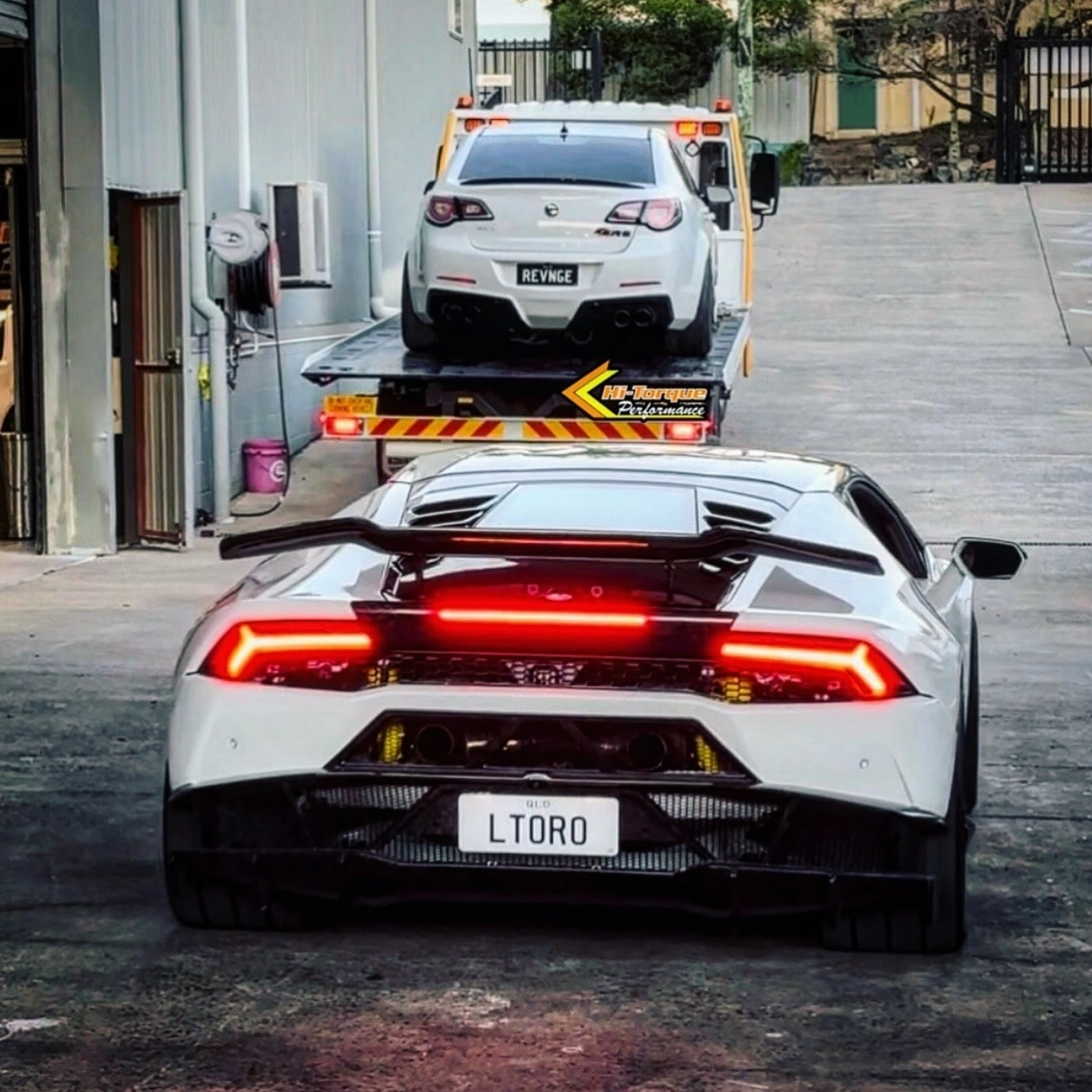 HTP Towing, LTORO Lamborghini, Holden R8 REVNGE.jpg