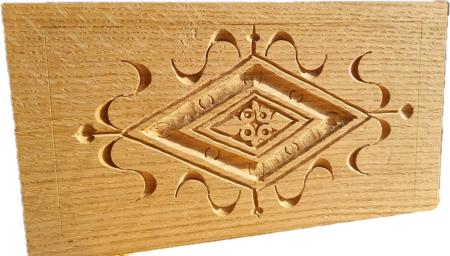 17th century style Yorkshire lozenge on American White Oak 2024.png