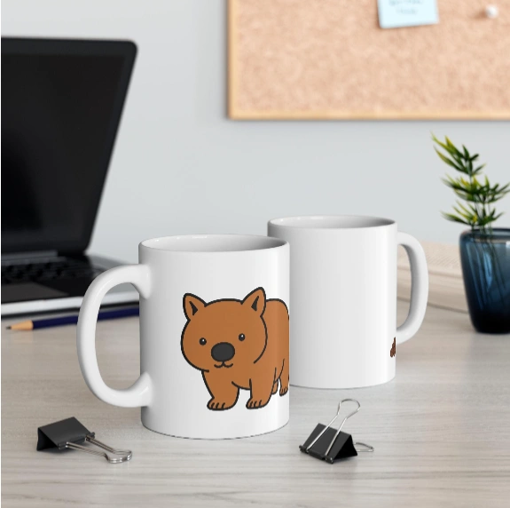 Wombat Square Poop Mug.png