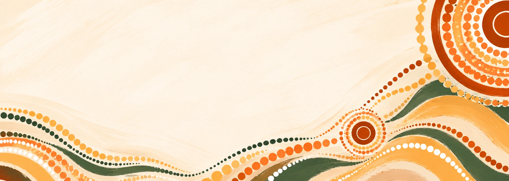 Earthy Aboriginal-Inspired Dot Art Banner.png