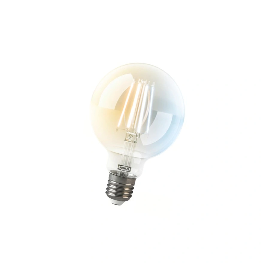 KAJPLATSLED bulb E27 806 lumen smart white spectrum clear globe 95mm 1.jpg