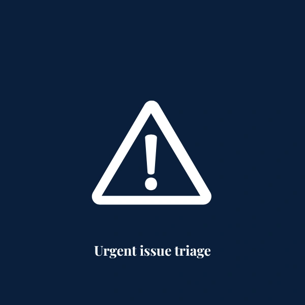 ●_Urgent issue triage.png
