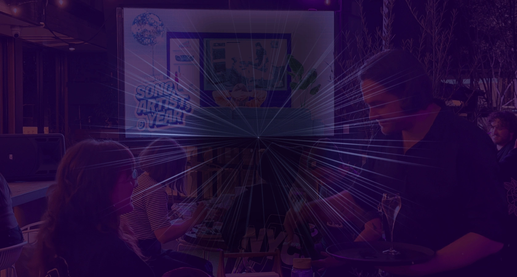 Musical Quizness Promo Reel Image background