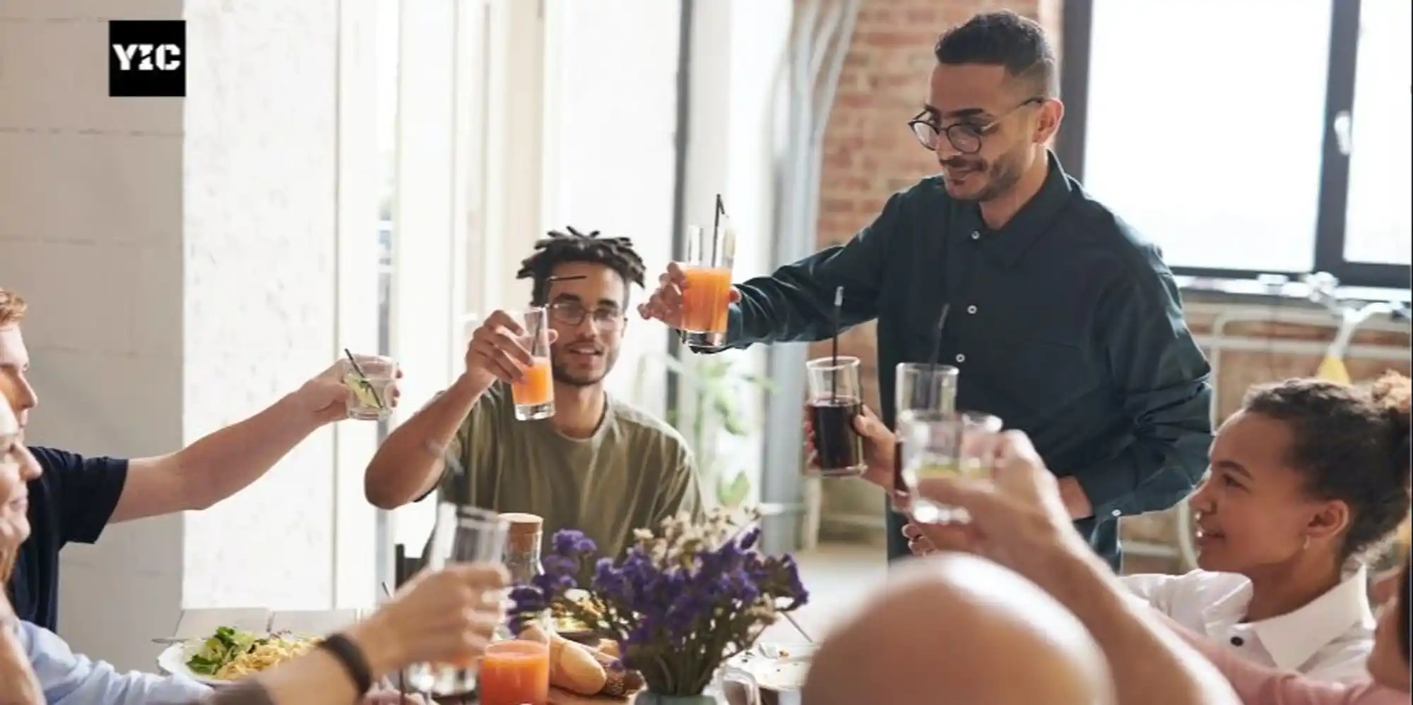 Stock image with logo - youth dinner.webp