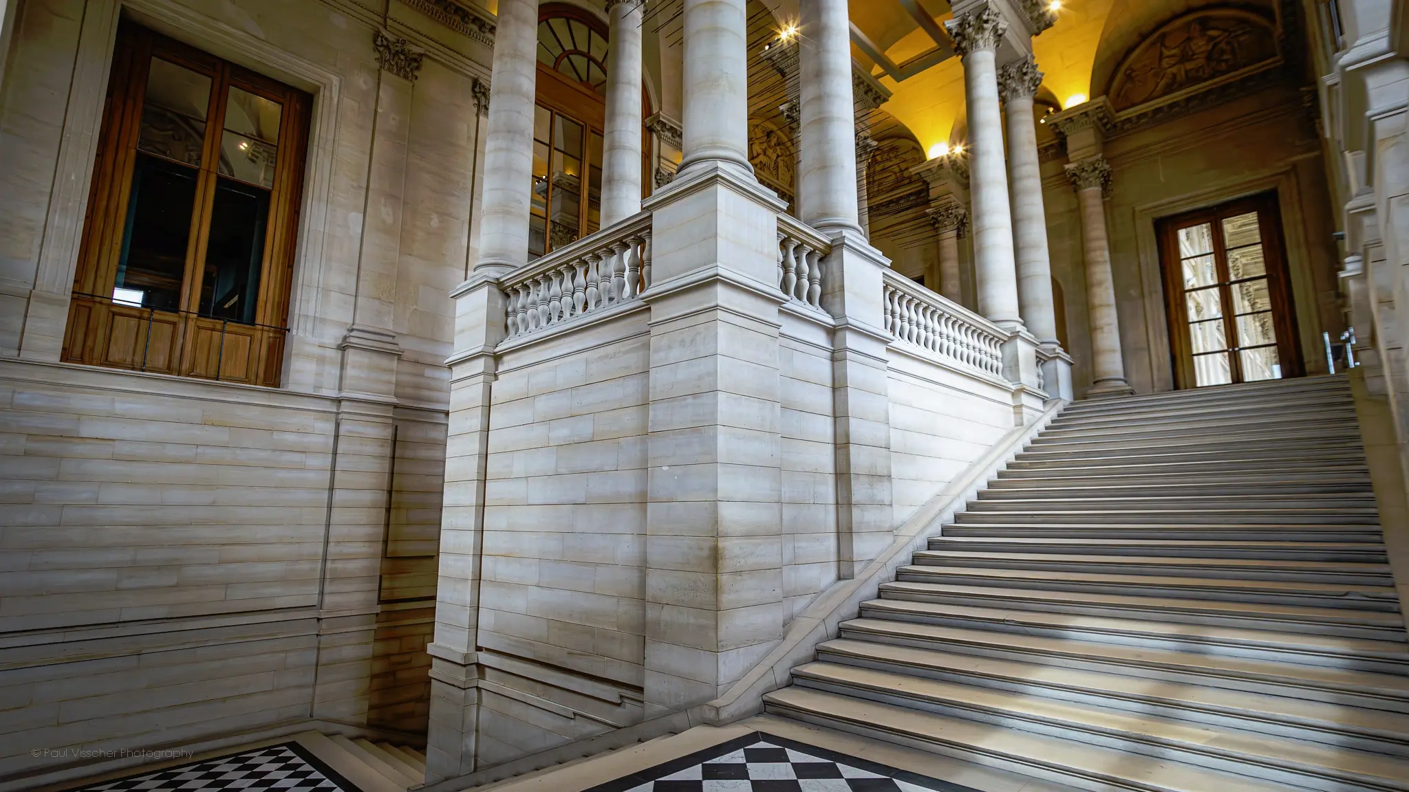 Architecture Inside the Louvre Museum.webp