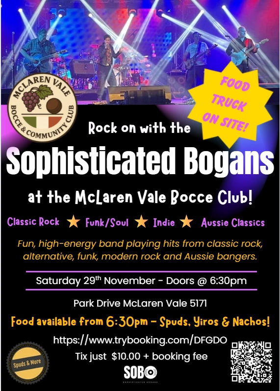 Sophisticated Bogans Saturday 29th of November