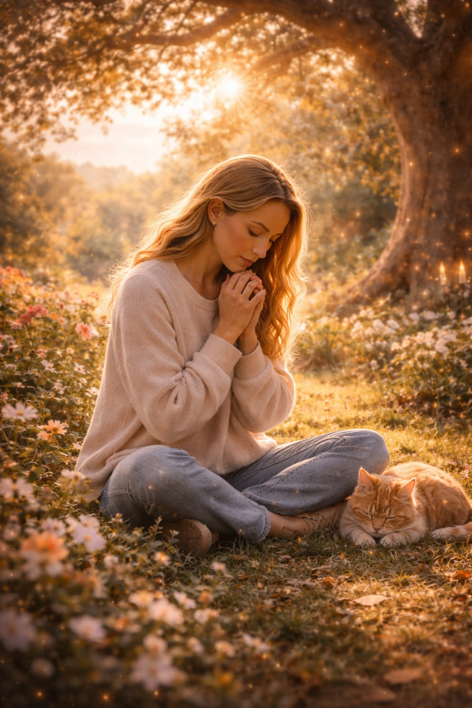 Serene moments under the oak tree.png