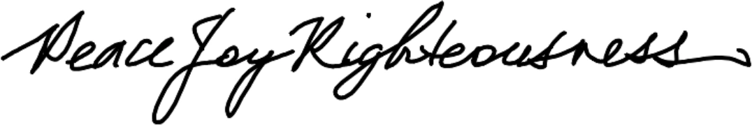 Peace Joy & Righteousness