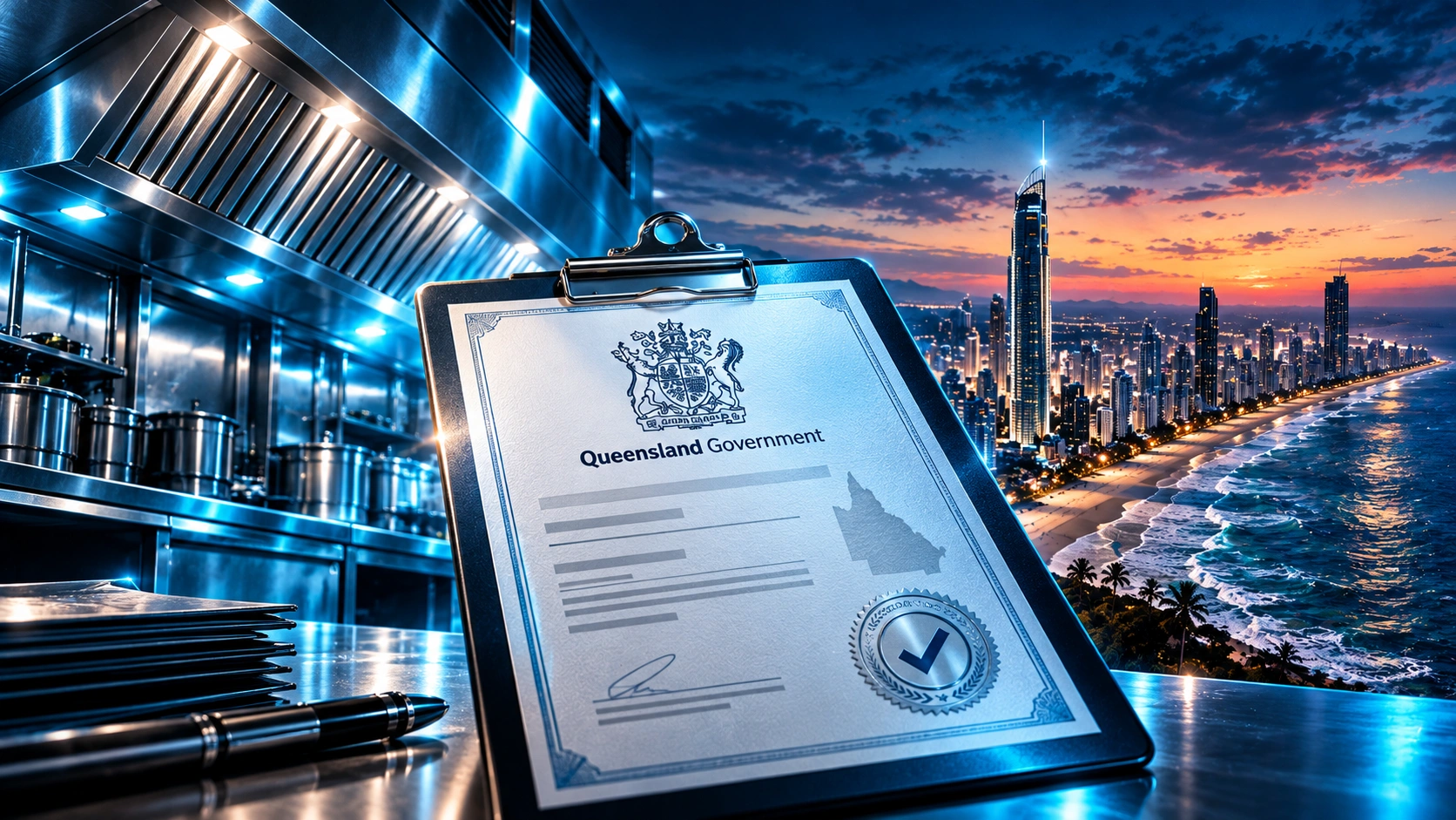 Queensland Kitchen Compliance at Sunset.png