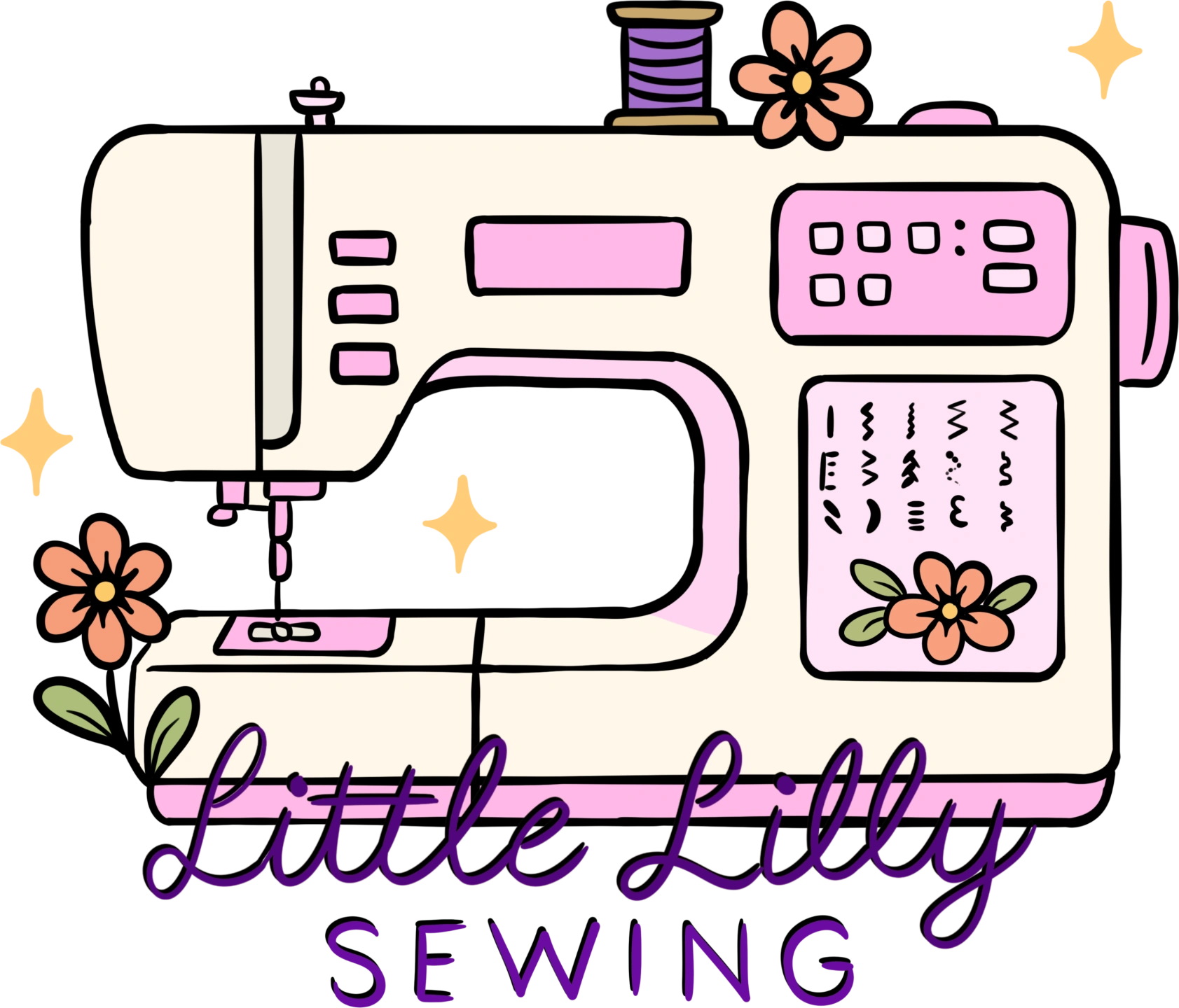 Little Lilly Sewing