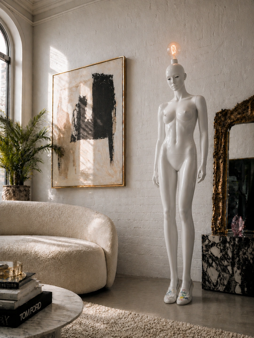 Alien_gray_room_leopard_print_eyes_mannequin_art.jpg