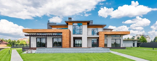 High-performance custom home in Canberra featuring clean lines, large north-facing glass, and deep protective eaves for passive solar design.png