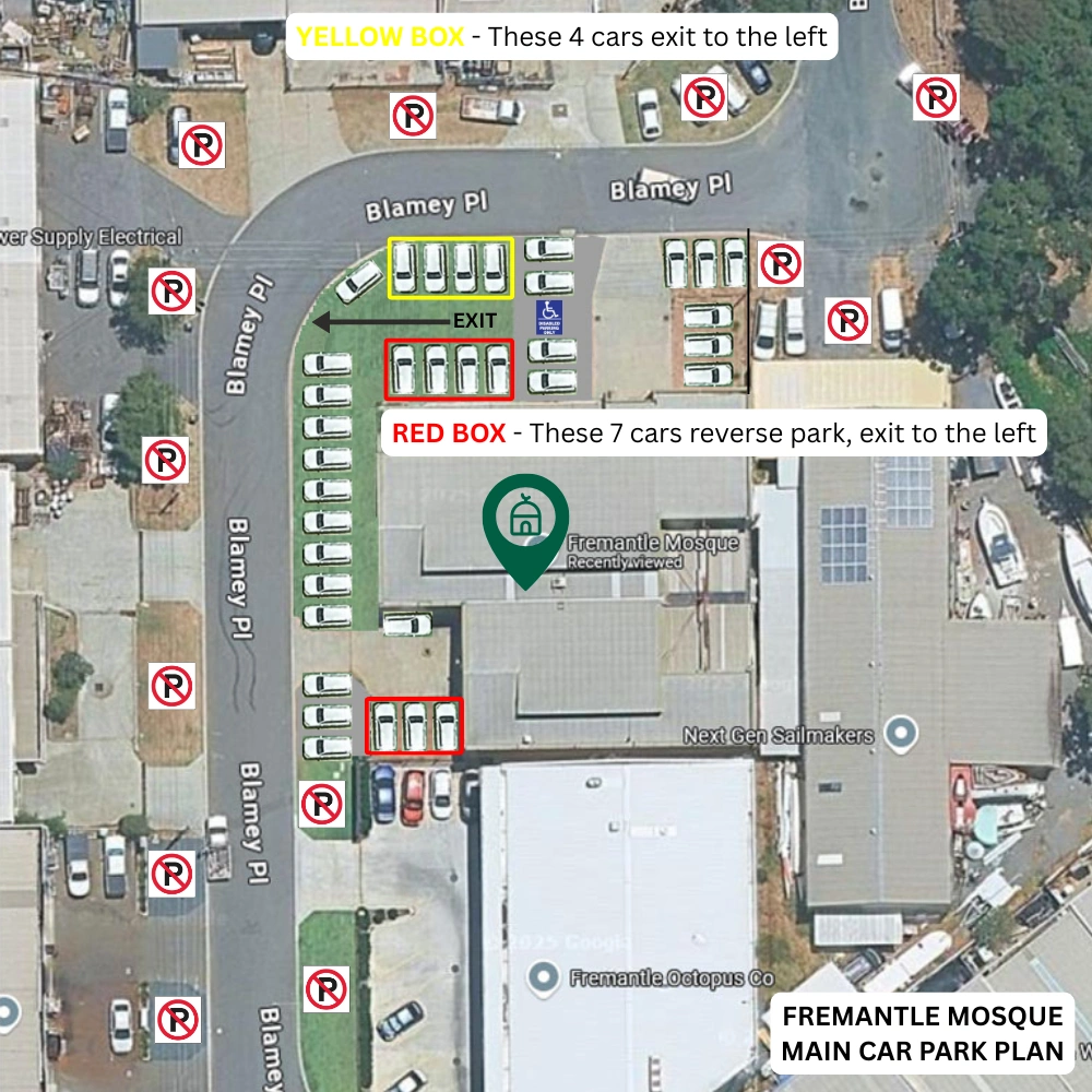 Fremantle Mosque Main Car Park Plan.png