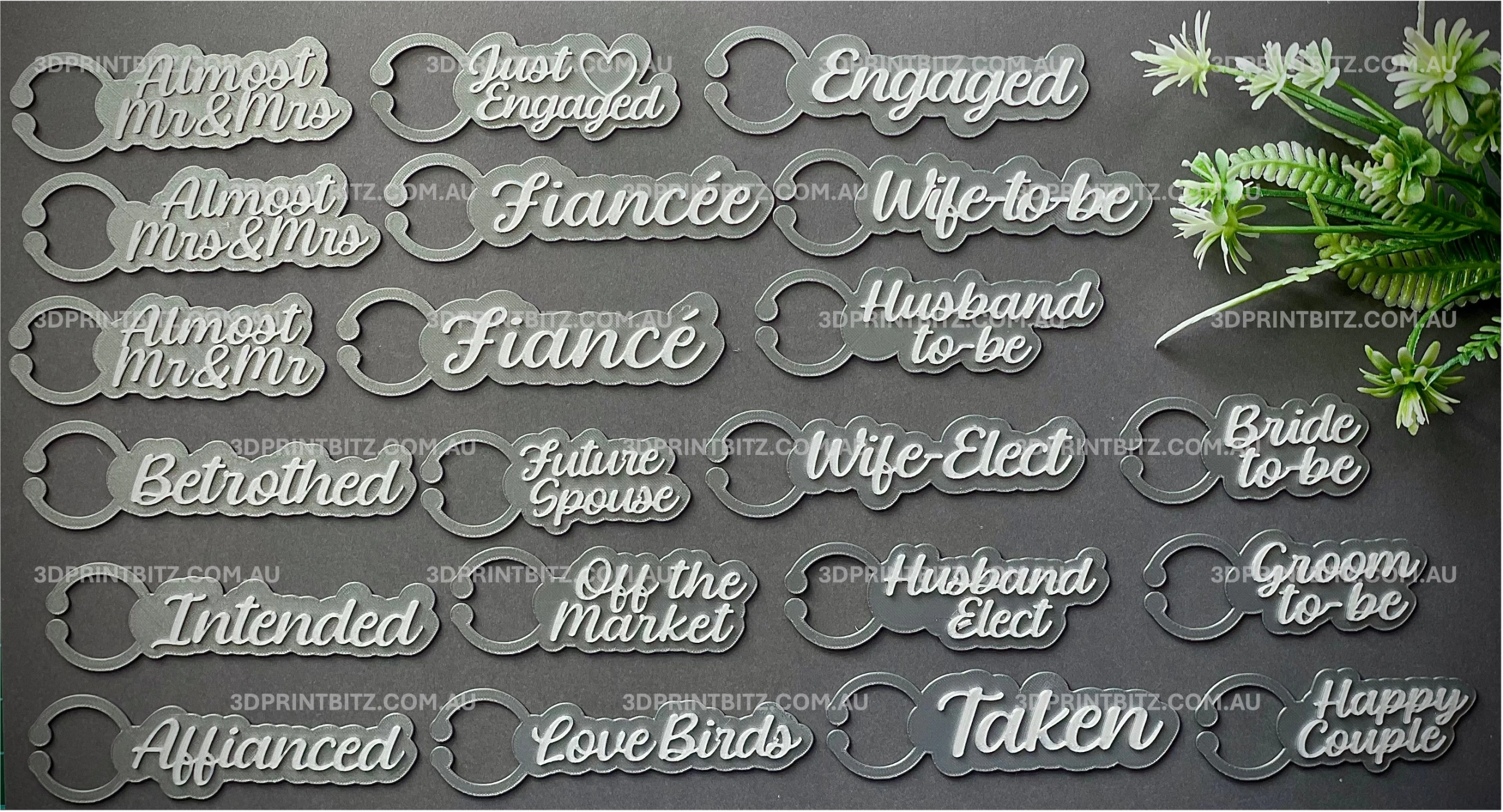 Wine Glass Name Tags - Engagement (SIlver & White).jpg