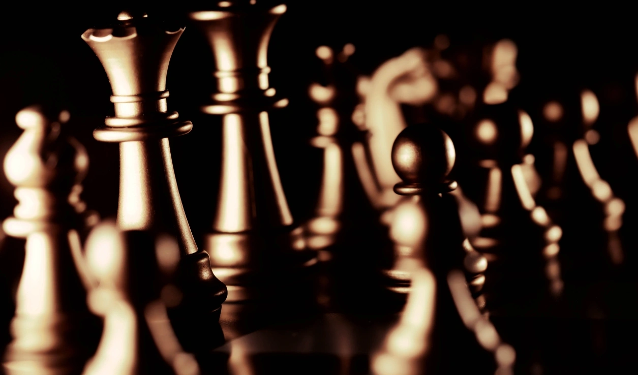 Chess pieces stock image.jpg