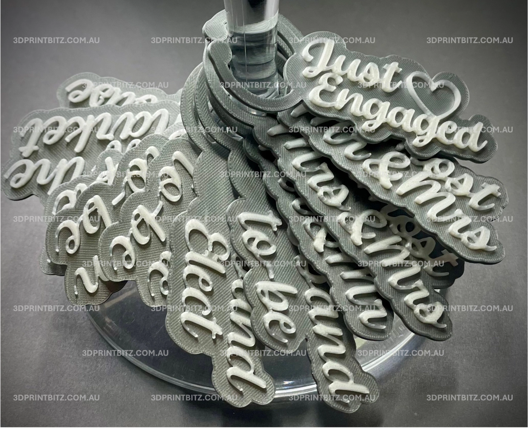 Wine Glass Name Tags - Engagement (SIlver & White 2).jpg