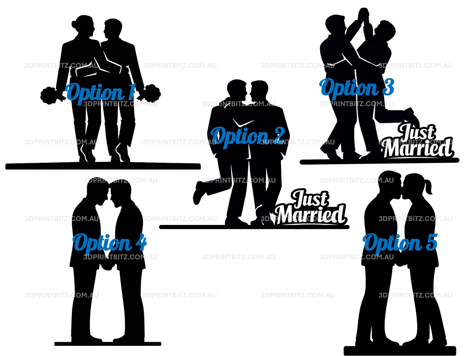 G&G Wedding Cake Topper - Designs 1-5.jpg