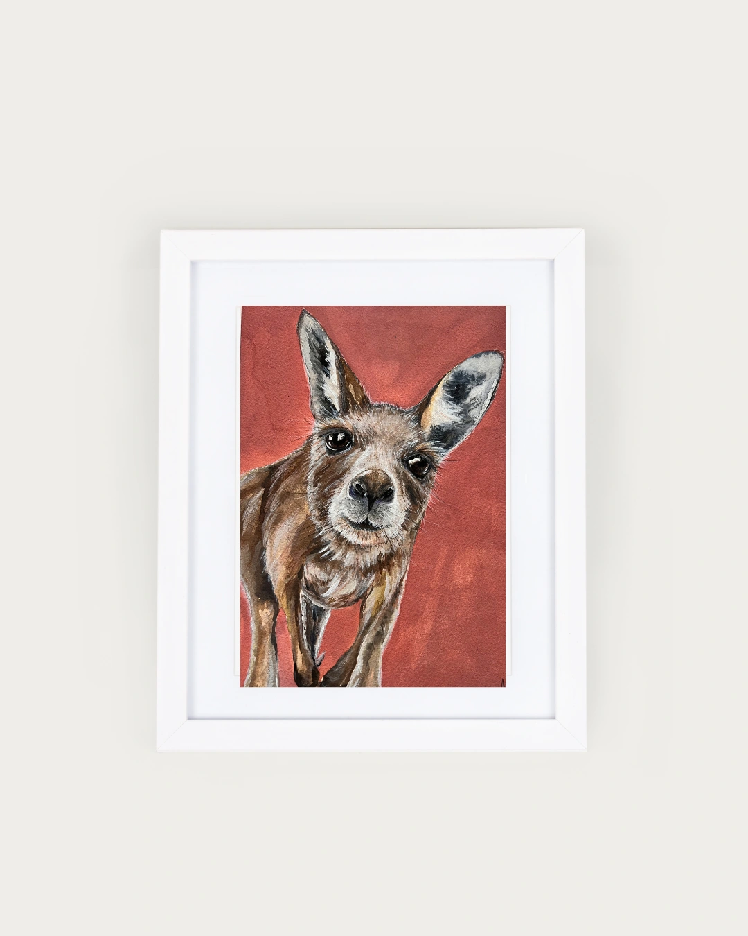 Kanga Mini Framed Print.png