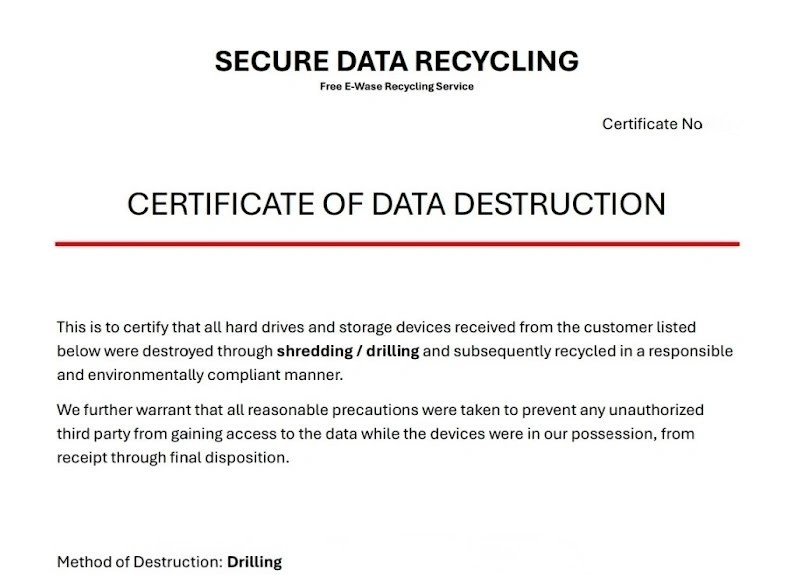 Secure Data Recycling Data Destruction Certificate.jpg