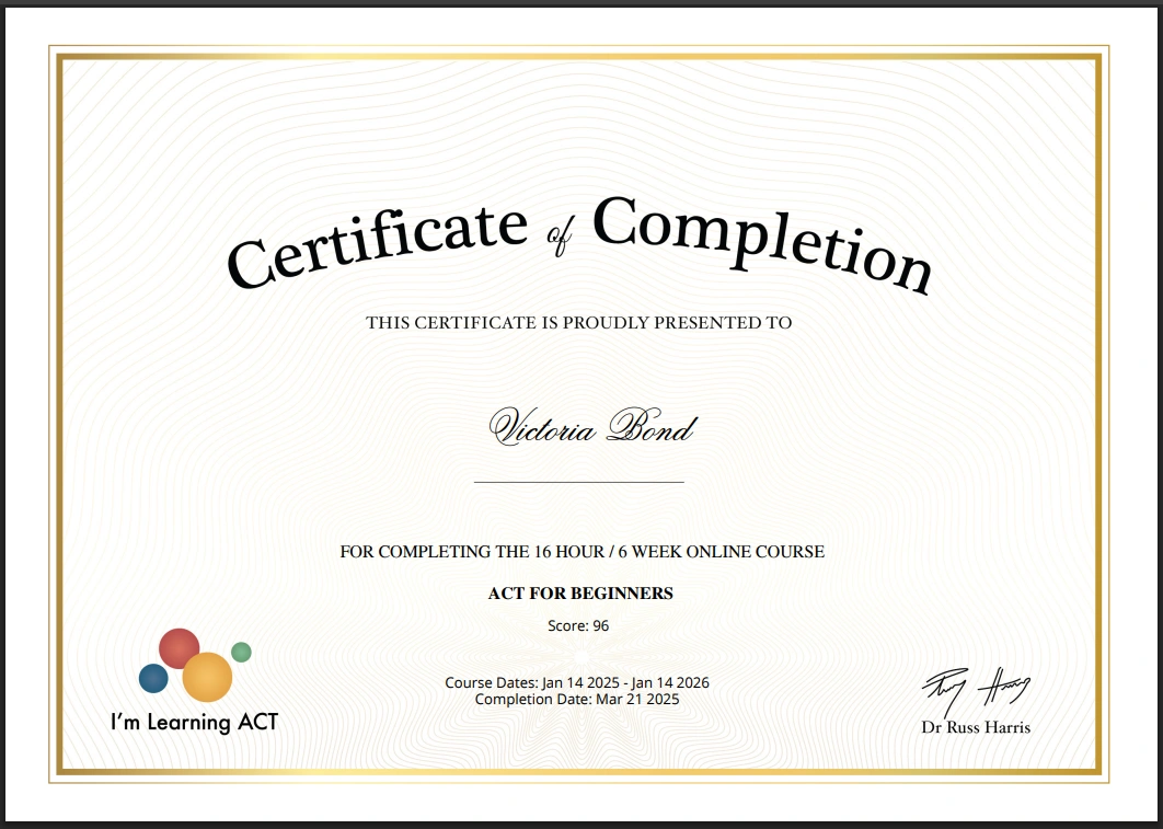 Victoria Bond Certified in ACT Acceptance and Committment Therapy.png