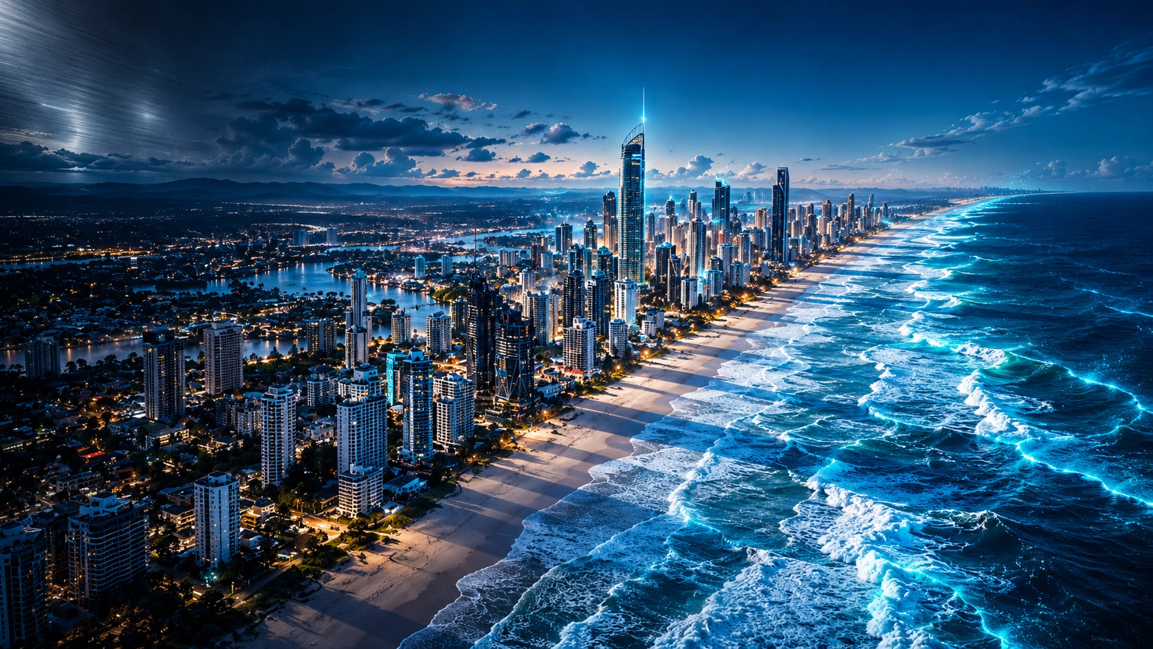 Neon Twilight Gold Coast Skyline.png