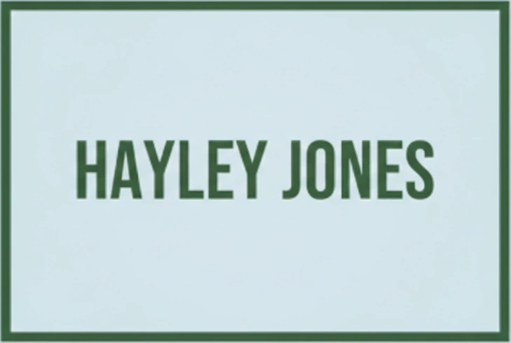Ms Hayley Jones