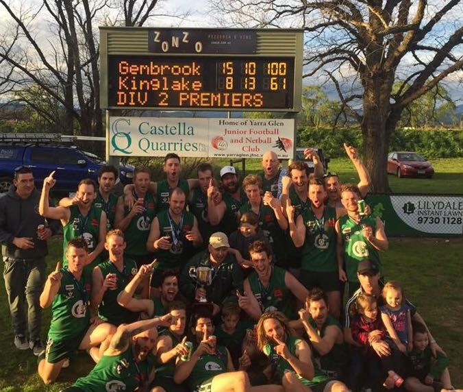 Seniors Premiership Team 2016