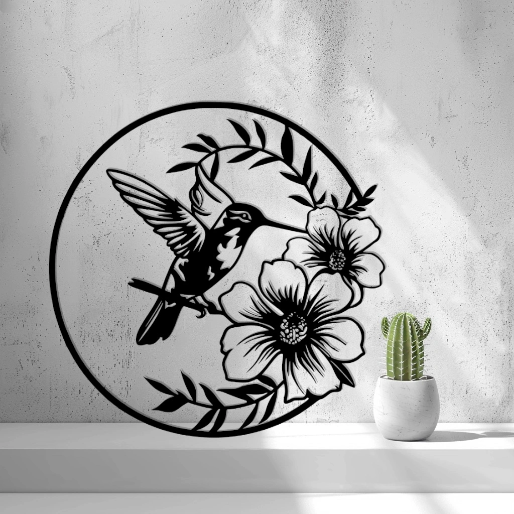 Hummingbird with Flowers 2.jpeg
