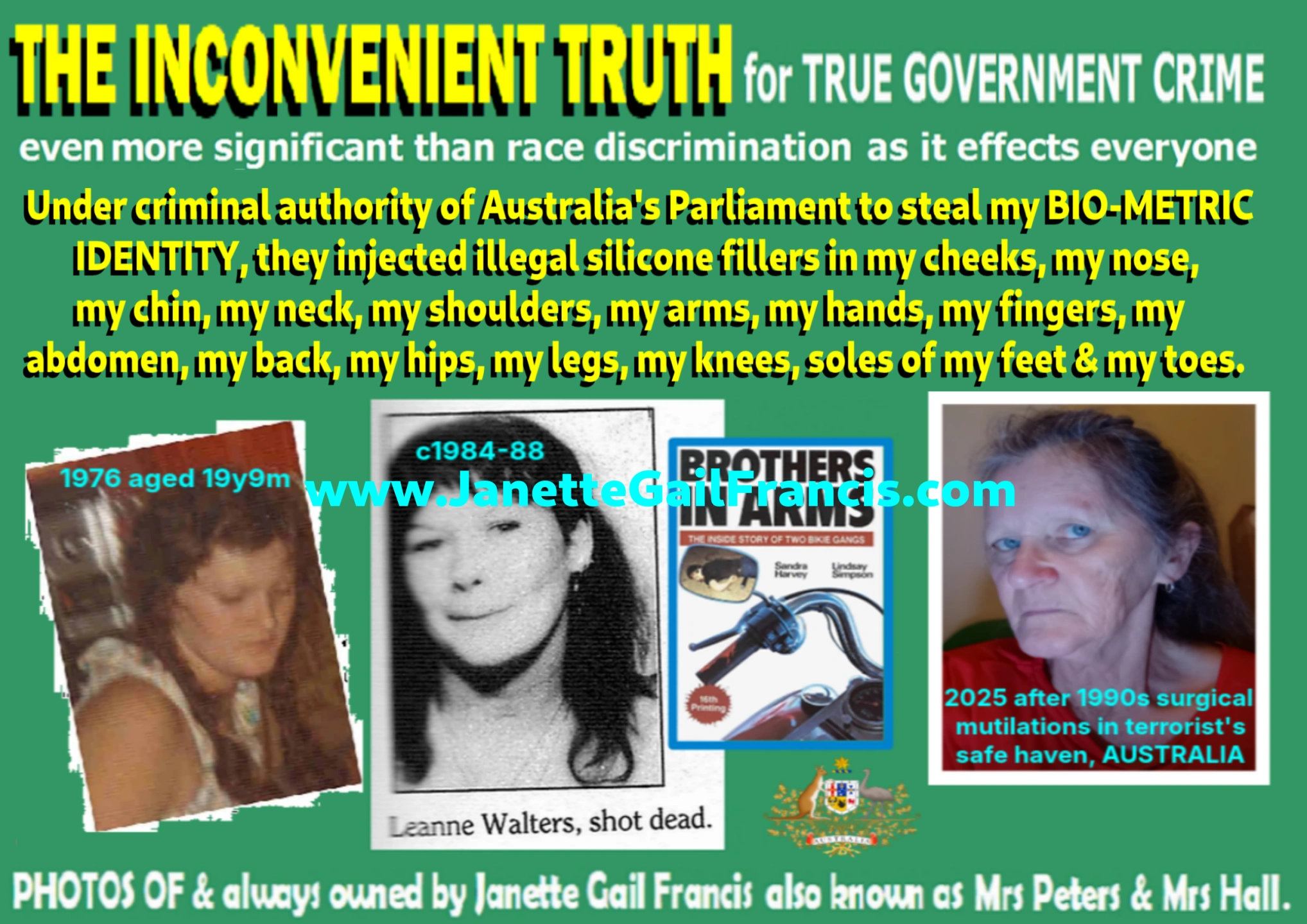 Wollondilly Shire & Australian Parliaments - when murdering their witness fails.