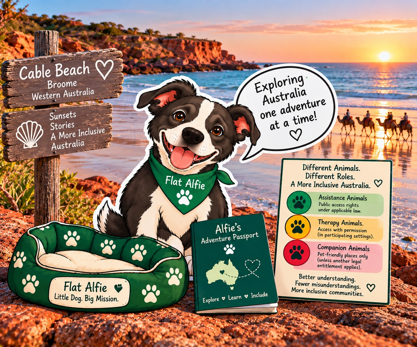 Flat Alfie at Cable Beach.png