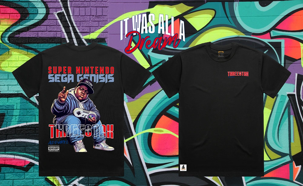 IT WAS ALL A DREAM TEE - MOCK BLK.jpg