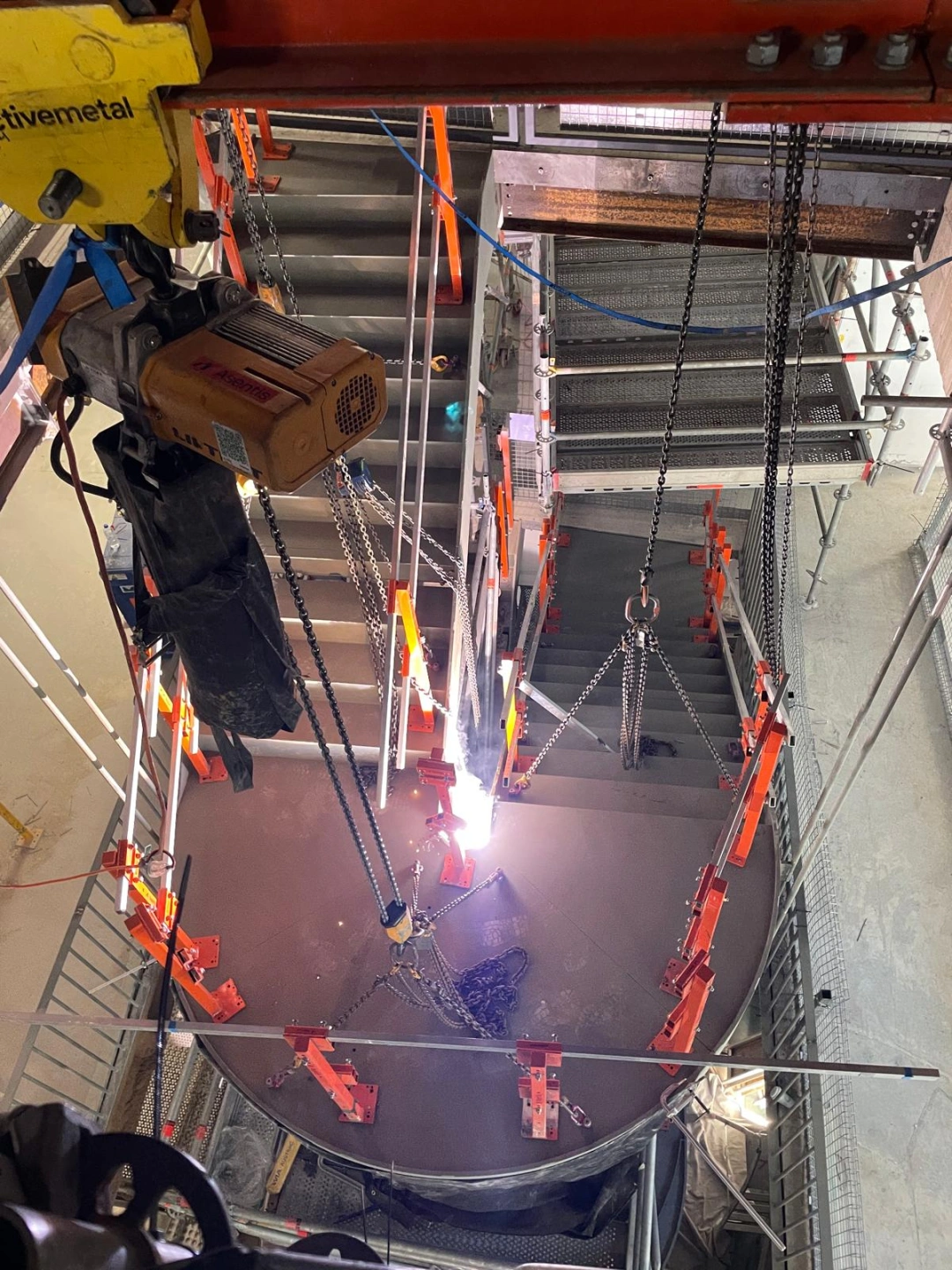 Staircase install and welding (1).jpeg